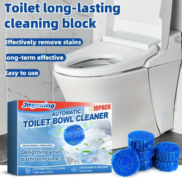 Blue Bubble Toilet Clean