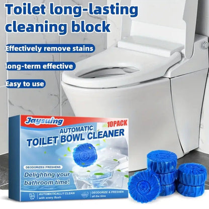 Blue Bubble Toilet Clean
