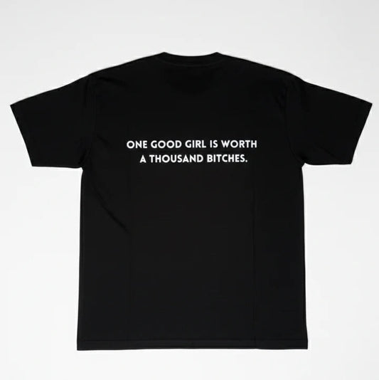 One Good Girl Is Worth A Thousand Bitches OverSized Unisex T-Shirt
Share