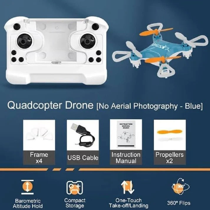 Mini Drone | Easy Stunt Flights with 360° Flips